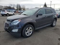 Salvage cars for sale from Copart Ham Lake, MN: 2016 Chevrolet Equinox LT