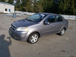 Salvage cars for sale from Copart Arlington, WA: 2010 Chevrolet Aveo LS