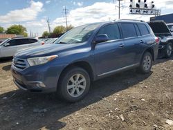 Vehiculos salvage en venta de Copart Columbus, OH: 2013 Toyota Highlander Base