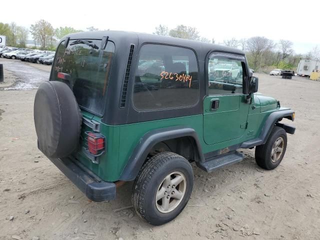 2002 Jeep Wrangler / TJ SE