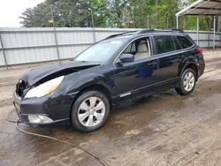 Subaru Outback Vehiculos salvage en venta: 2010 Subaru Outback 2.5I Premium