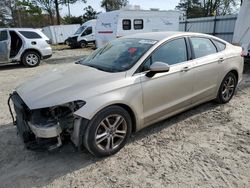 Salvage cars for sale from Copart Hampton, VA: 2018 Ford Fusion SE