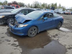 Honda salvage cars for sale: 2013 Honda Civic LX