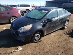 Salvage cars for sale from Copart Brighton, CO: 2015 KIA Rio LX