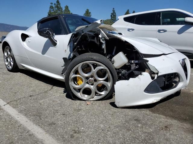 2019 Alfa Romeo 4C Spider