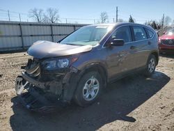Salvage cars for sale from Copart Lansing, MI: 2014 Honda CR-V LX