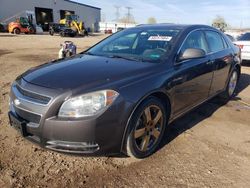 Chevrolet salvage cars for sale: 2011 Chevrolet Malibu 2LT