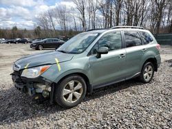 Salvage cars for sale from Copart Candia, NH: 2016 Subaru Forester 2.5I Premium