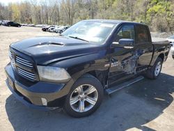 Salvage cars for sale at Marlboro, NY auction: 2015 Dodge RAM 1500 Sport