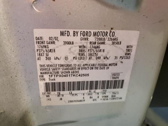 2007 Ford F150