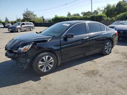 Salvage cars for sale from Copart San Martin, CA: 2014 Honda Accord LX