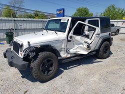 Jeep Wrangler salvage cars for sale: 2013 Jeep Wrangler Unlimited Sport