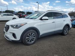 Salvage cars for sale at East Granby, CT auction: 2017 Hyundai Santa FE SE