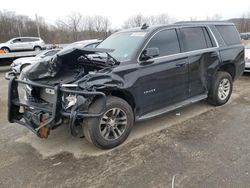 Salvage cars for sale at Marlboro, NY auction: 2015 Chevrolet Tahoe K1500 LS