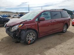 Salvage cars for sale at Colorado Springs, CO auction: 2019 Toyota Sienna XLE
