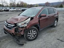 Salvage cars for sale at Grantville, PA auction: 2016 Honda CR-V EX