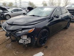 Salvage cars for sale from Copart Elgin, IL: 2021 Chevrolet Malibu LT