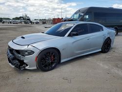 Salvage cars for sale at Homestead, FL auction: 2020 Dodge Charger Scat Pack
