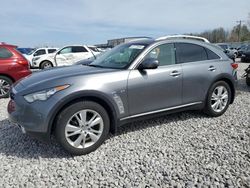 Salvage cars for sale at Wayland, MI auction: 2014 Infiniti QX70