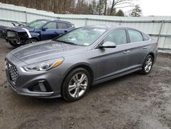 Salvage cars for sale at Center Rutland, VT auction: 2019 Hyundai Sonata Limited