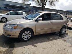 Salvage cars for sale from Copart Albuquerque, NM: 2004 Toyota Corolla CE