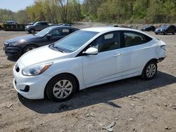 Salvage cars for sale at Marlboro, NY auction: 2015 Hyundai Accent GLS
