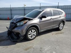 Salvage cars for sale at Antelope, CA auction: 2012 Honda CR-V EXL
