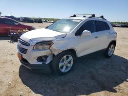 Chevrolet Trax LTZ salvage cars for sale: 2015 Chevrolet Trax LTZ