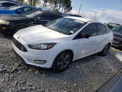 Ford Focus SE salvage cars for sale: 2018 Ford Focus SE