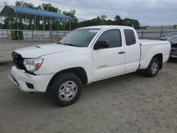 Salvage trucks for sale at Spartanburg, SC auction: 2015 Toyota Tacoma Access Cab