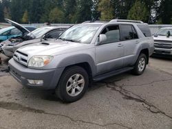 Salvage cars for sale from Copart Arlington, WA: 2003 Toyota 4runner SR5