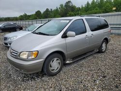 Salvage cars for sale from Copart Memphis, TN: 2001 Toyota Sienna LE