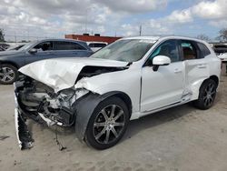 Salvage cars for sale from Copart Homestead, FL: 2021 Volvo XC60 T5 Inscription