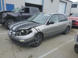 Salvage cars for sale at Vallejo, CA auction: 2005 Honda Civic Hybrid