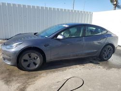 Salvage cars for sale from Copart Riverview, FL: 2023 Tesla Model 3