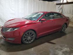 Salvage cars for sale from Copart Ebensburg, PA: 2014 Lincoln MKZ