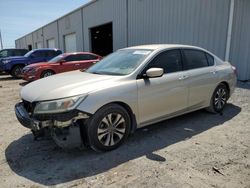 Salvage cars for sale at Jacksonville, FL auction: 2014 Honda Accord LX