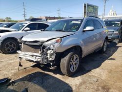 Salvage cars for sale at Chicago Heights, IL auction: 2017 Chevrolet Equinox LT