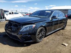 Salvage cars for sale at Brighton, CO auction: 2014 Mercedes-Benz S 550