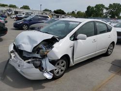 Salvage cars for sale from Copart Sacramento, CA: 2008 Toyota Prius