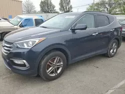 Salvage cars for sale at Moraine, OH auction: 2017 Hyundai Santa FE Sport