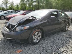 Salvage cars for sale at Waldorf, MD auction: 2014 Honda Civic LX