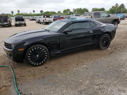 Salvage cars for sale from Copart Mercedes, TX: 2012 Chevrolet Camaro LT