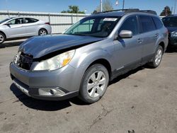 Salvage cars for sale at Littleton, CO auction: 2011 Subaru Outback 2.5I Limited