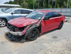 Salvage cars for sale at Savannah, GA auction: 2018 Honda Accord Sport
