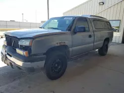 Salvage cars for sale at Dyer, IN auction: 2003 Chevrolet Silverado K1500