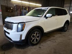 Salvage cars for sale from Copart Angola, NY: 2020 KIA Telluride EX