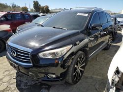 Salvage cars for sale at Martinez, CA auction: 2014 Infiniti QX60