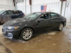 Chevrolet salvage cars for sale: 2018 Chevrolet Malibu LT