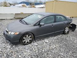 Salvage cars for sale at Barberton, OH auction: 2011 Honda Civic LX